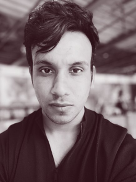 Black-and-white portrait of Gopal Singh